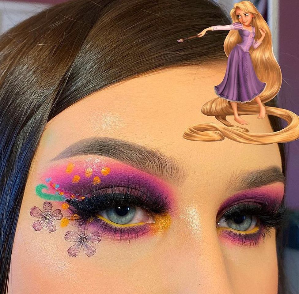 Moda Make Rapunzel Enrolados