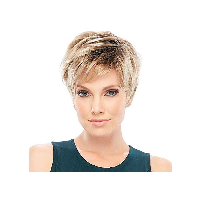 Peluca de pelo humano para mujer