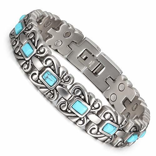 Producto Wollet Jewelry - Pulsera de plata tibetana y turquesa