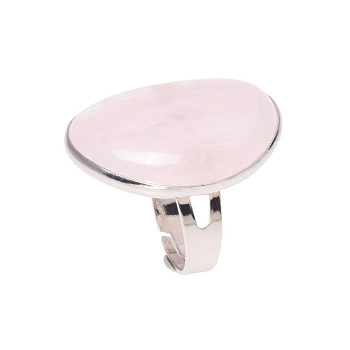 Product SODIAL(R) Anillo ajustable amor de corazon rosado para mujer 1