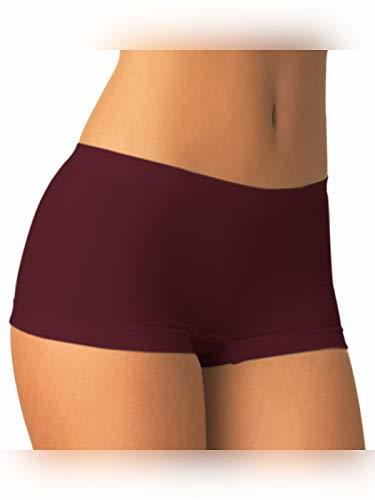 Product SENSI' Shorts Mujer Cintura Baja Braguita Microfibra antibacteriana Transpirante Sin Costuras Seamless