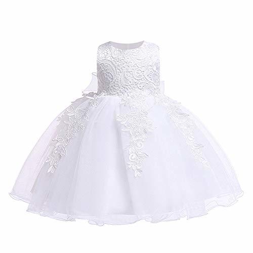 Producto LZH Bebé Infantil Niñas Vestido de Bautizo de Cumpleaños Bautismo Vestido de