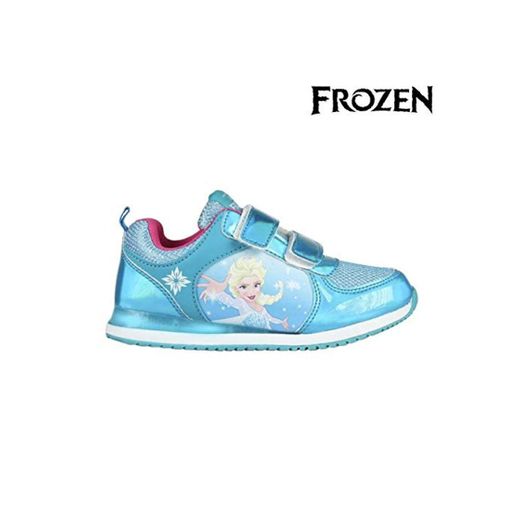 Rubie's 36170 Elsa Frozen - Zapatos con purpurina para niñas