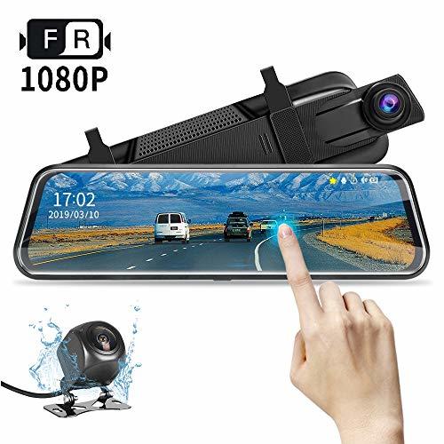 Product Jansite【2020 Neue Version】 10" Retrovisor Coche Mirror Dash CAM Pantalla táctil Cámara