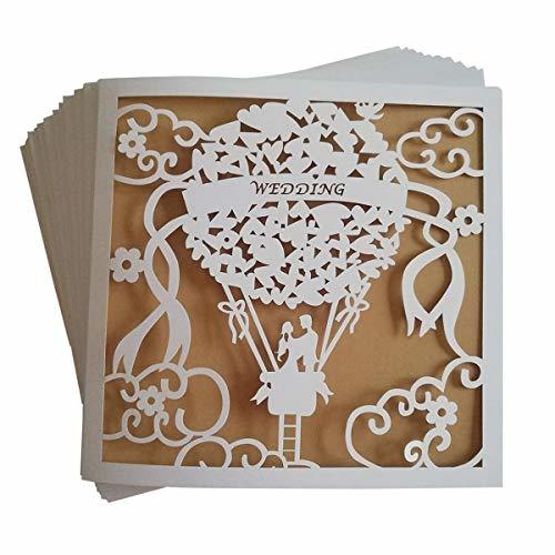 Productos JinSu 20PCs Tarjetas de Boda