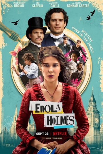 ENOLA HOLMES Trailer (2020) Henry Cavill, Millie Bobby Brown ...