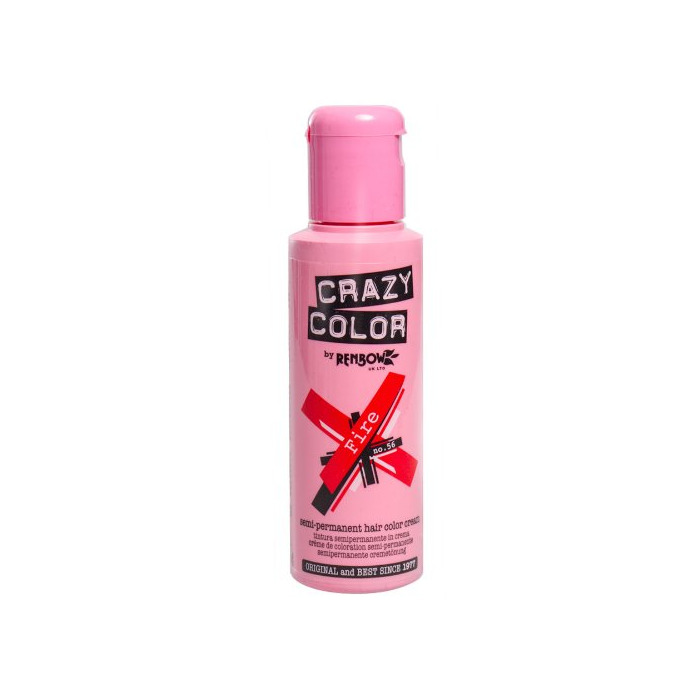 Social Crazy Color Fire Nº 56 Crema Colorante del Cabello Semi-permanente