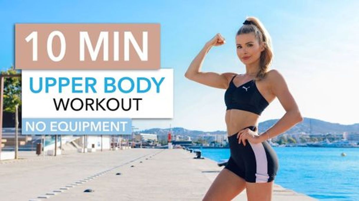 Fashion 10 MIN UPPER BODY WORKOUT - YouTube