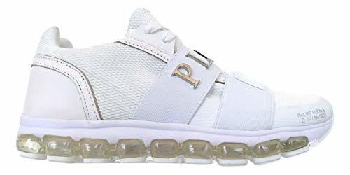 Product Philips Plein P19SMSC2017PTE003N - Zapatillas Deportivas para Hombre, Color Blanco Blanco Size