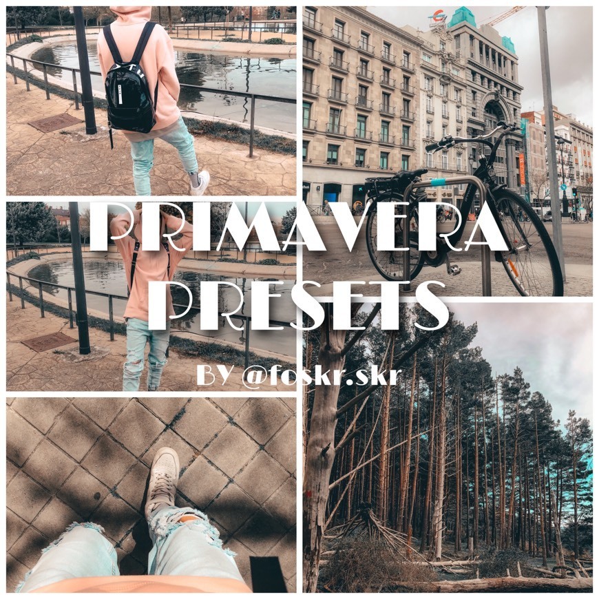 Moda SORTEO PRESET PRIMAVERA🤯