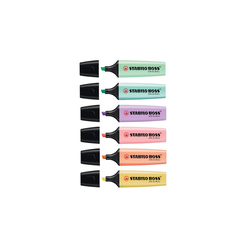 Producto STABILO BOSS Original PASTEL - Marcador - Estuche 6 colores