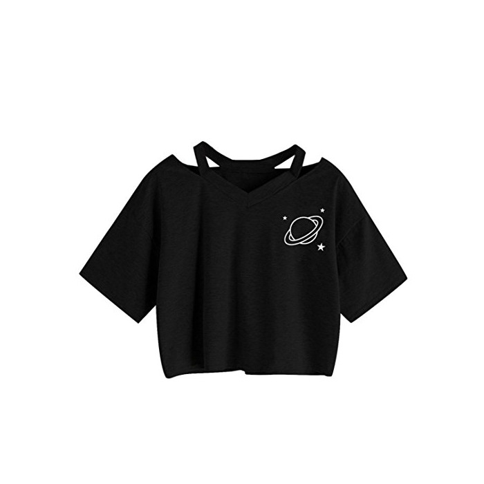 Blusa Sexy MujerCamisas de Manga Corta Blusas Tops de Manga Corta Camisetas
