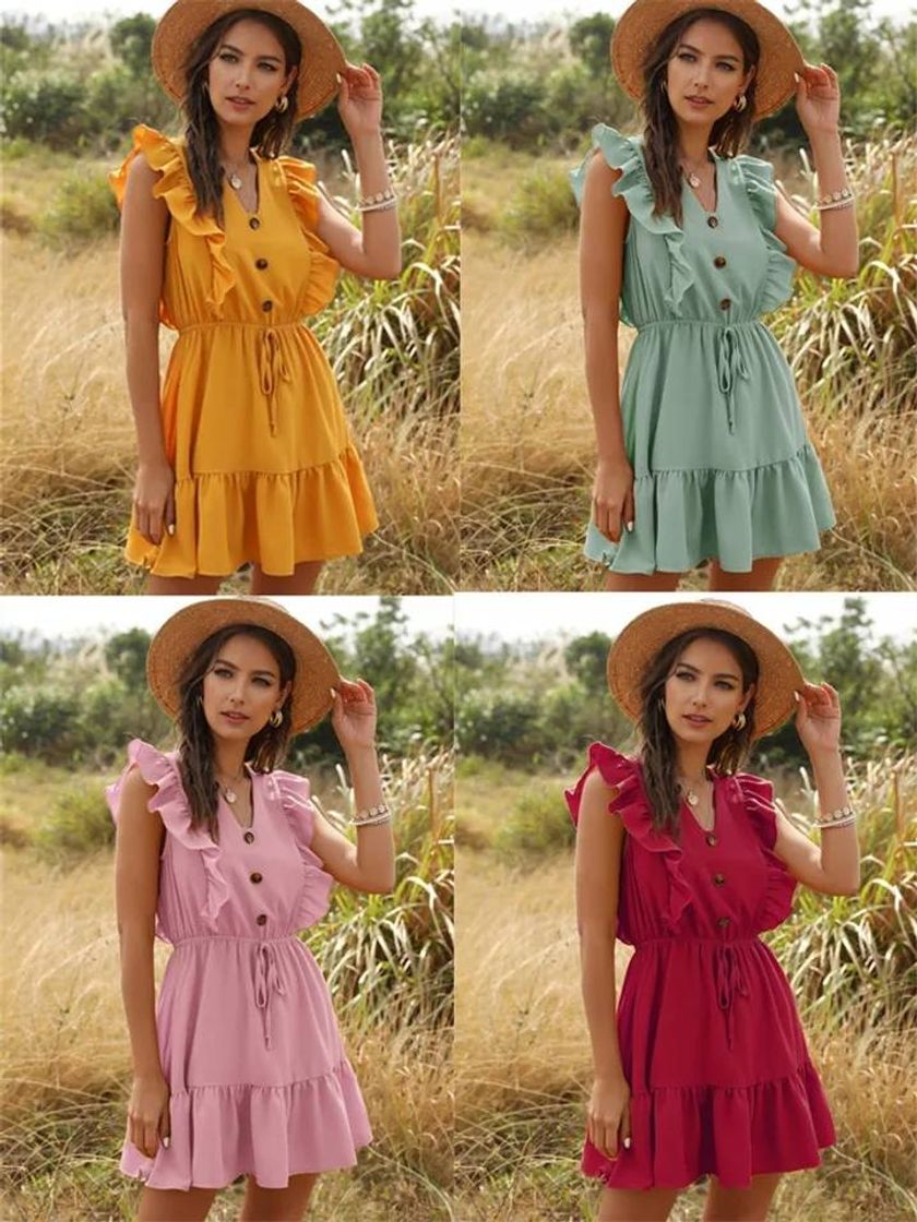 Social Vestido curto e casual