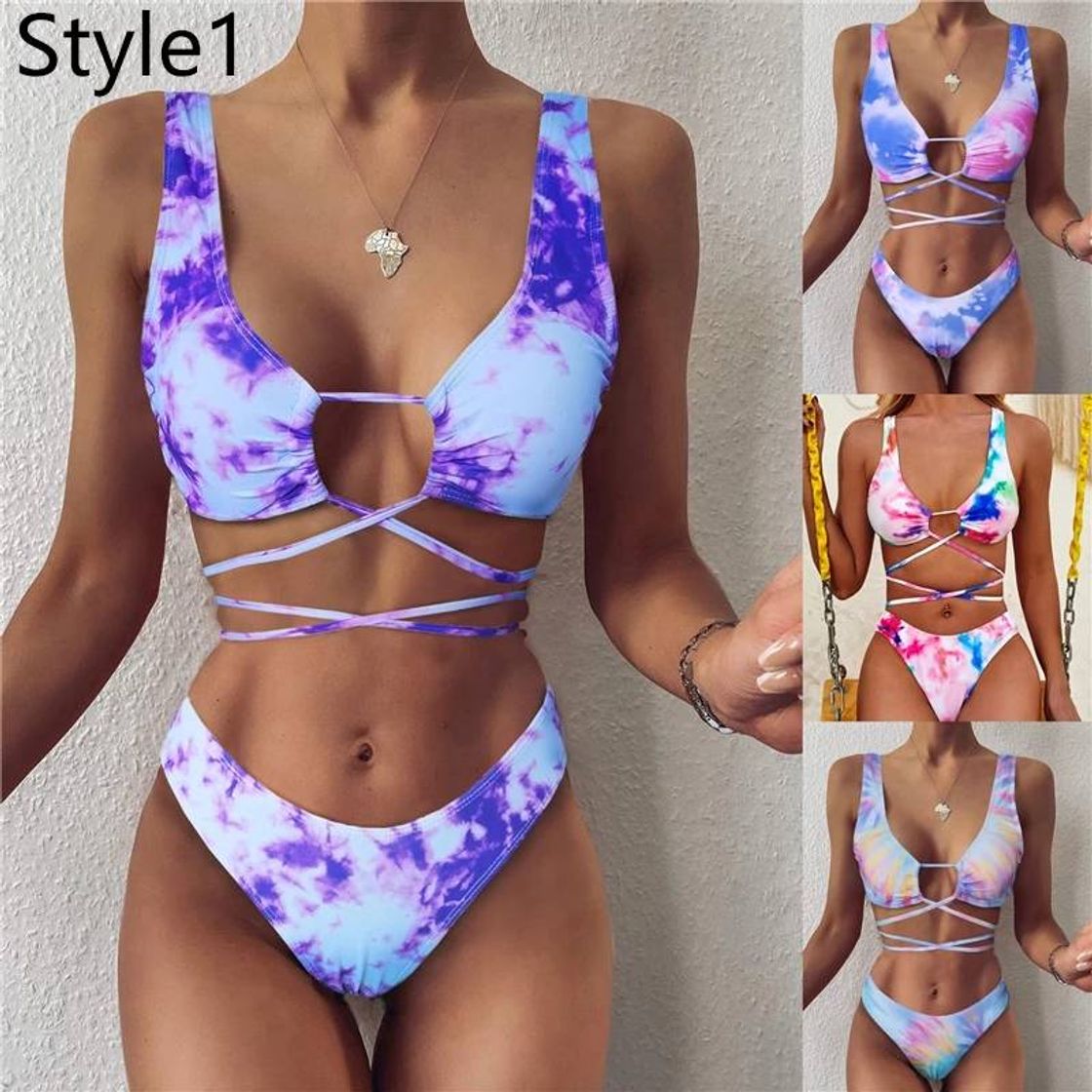 Fashion Lindo bikini tie-dye