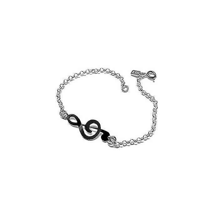 Productos Pulsera Plata Ley 925M Clave Sol 26mm