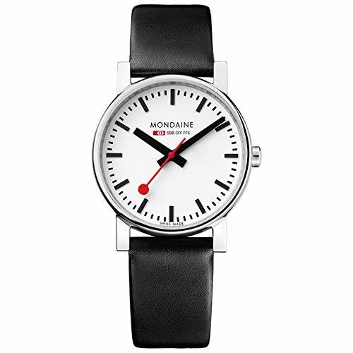 Social Mondaine SBB EVO 35mm A658.30300.11SBB Reloj de Pulsera Cuarzo Hombre Correa de