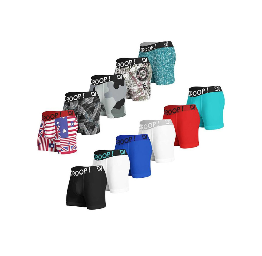 Social Kit 10 Cuecas Boxer Droop!