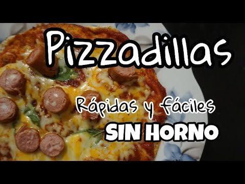 Pizzadillas rápidas y fáciles 