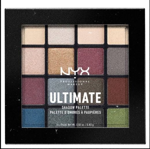 NYX Professional Makeup Ultimate Shadow Palette - Smokey and ...