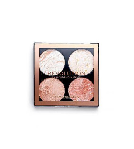 Paleta Cheek Kit de Iluminadores y Bronceadores Revolution 