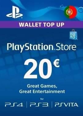 Videojuegos PlayStation Network 20€ (Portugal)