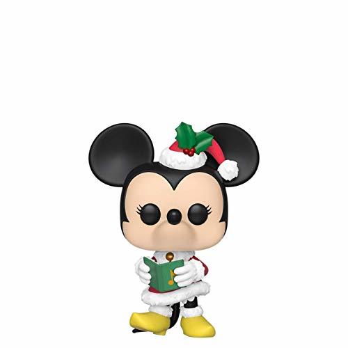 Social Funko Pop Figura De Vinil Disney: Holiday-Minnie Coleccionable, Multicolor