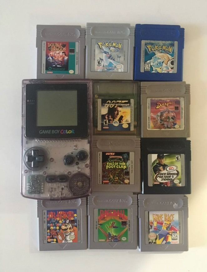 Videogames Game boy + cartuchos #retro