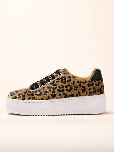 Zapatillas leopardo