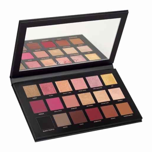 Moda Paleta Rose Gold de Huda Beauty