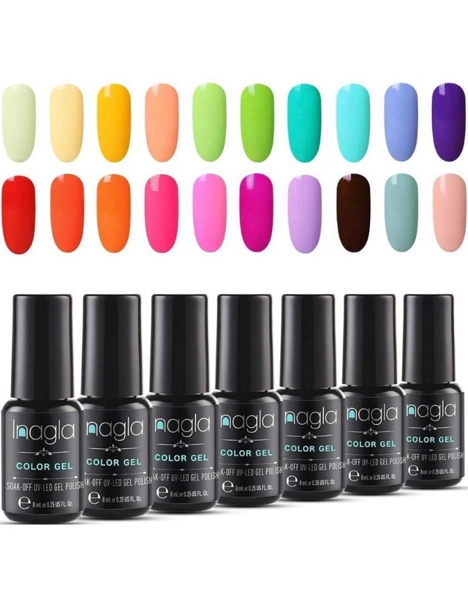 Fashion Kit 20 esmaltes colores pastel