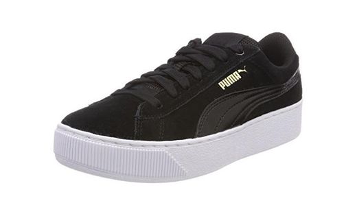 Puma Vikky Platform, Zapatillas para Mujer, Negro