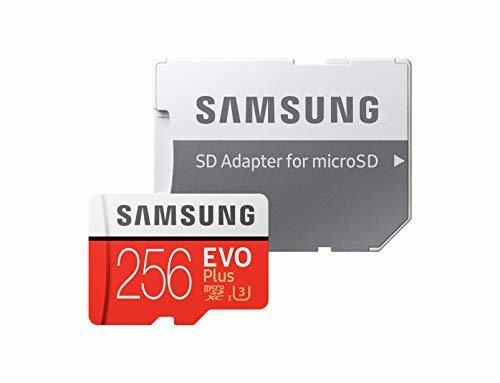 Samsung EVO Plus - Tarjeta de Memoria de 256 GB con Adaptador