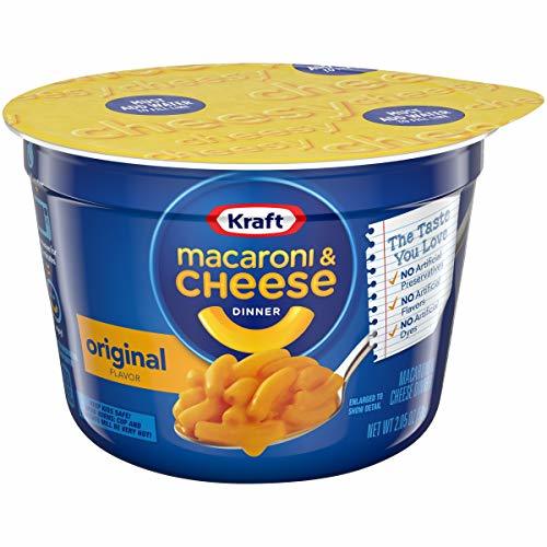 Products Kraft Easy Mac Original Cheese, 2.05-Ounce Microwavable Cups