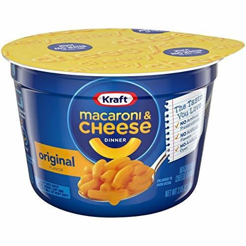 Kraft Easy Mac Original Cheese, 2.05-Ounce Microwavable Cups