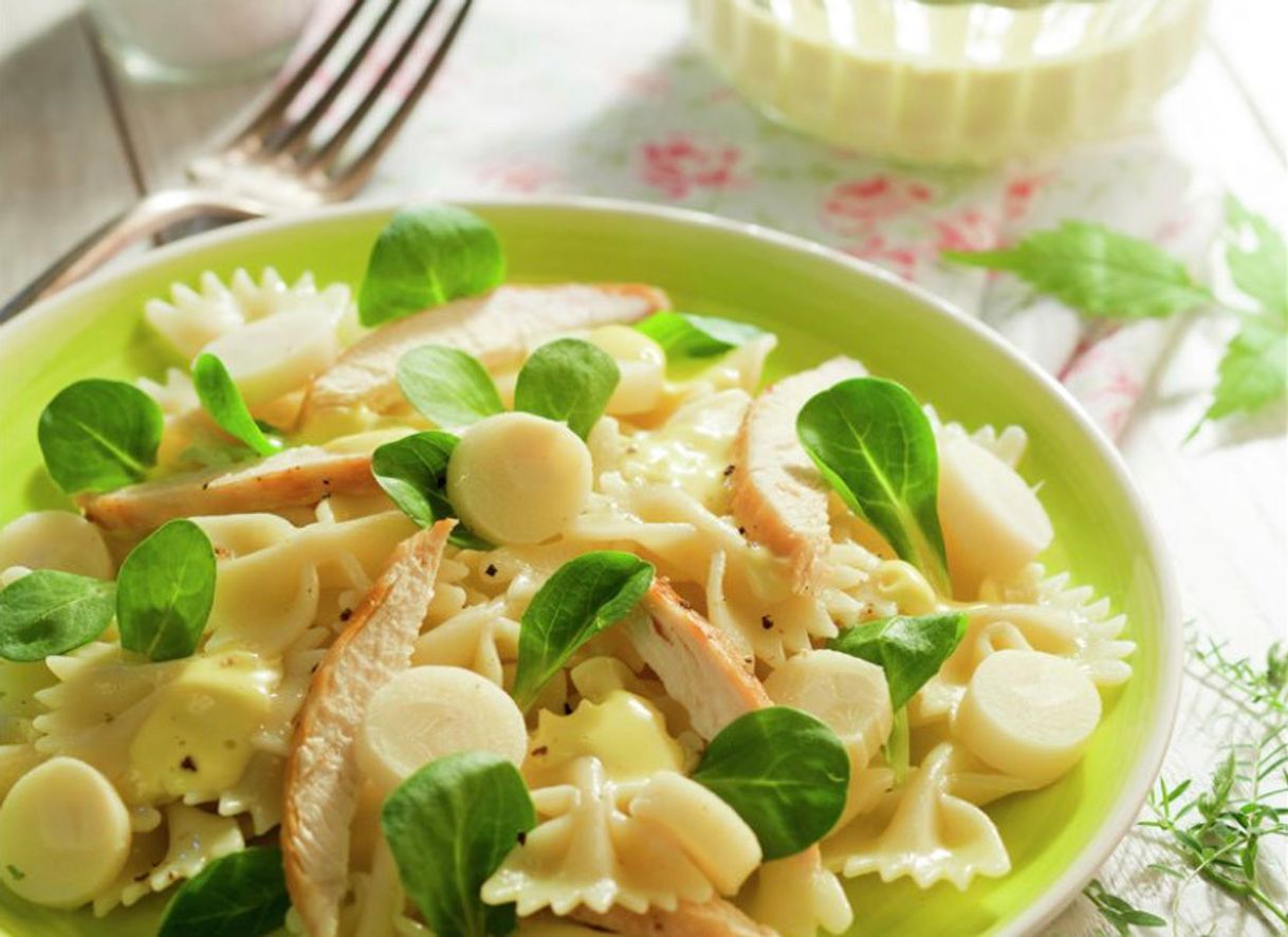 Social Pasta con palmitos y pollo 