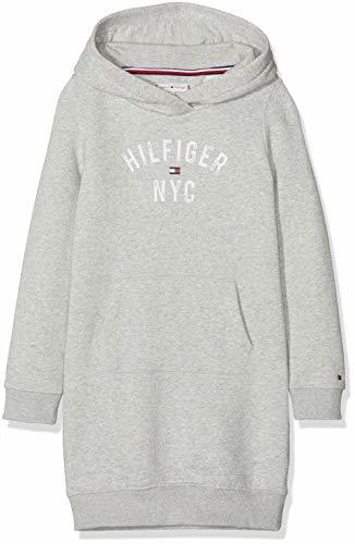 Producto Tommy Hilfiger Essential Hoodie Sweatdress Sudadera Vestido, Gris