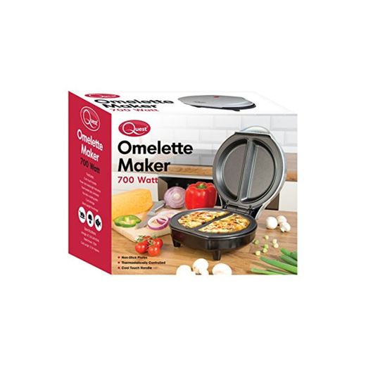 Quest Non-Stick Cool Touch Dual Omelet Maker