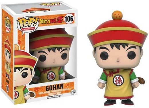 Funko Dragonball Z Gohan Figura de Vinilo, Multicolor, Estándar