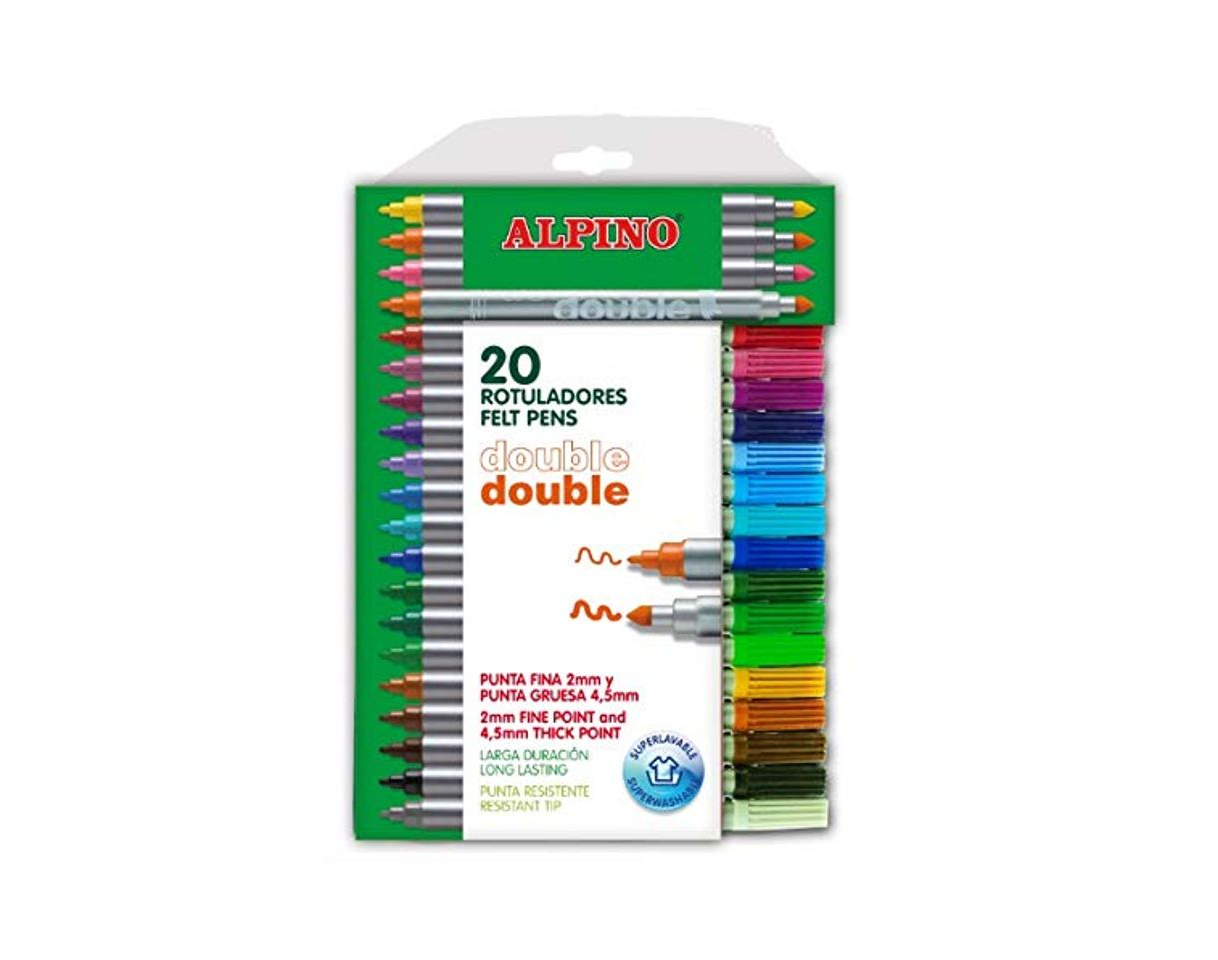 Social Alpino AR000058 - Estuche de 20 rotuladores