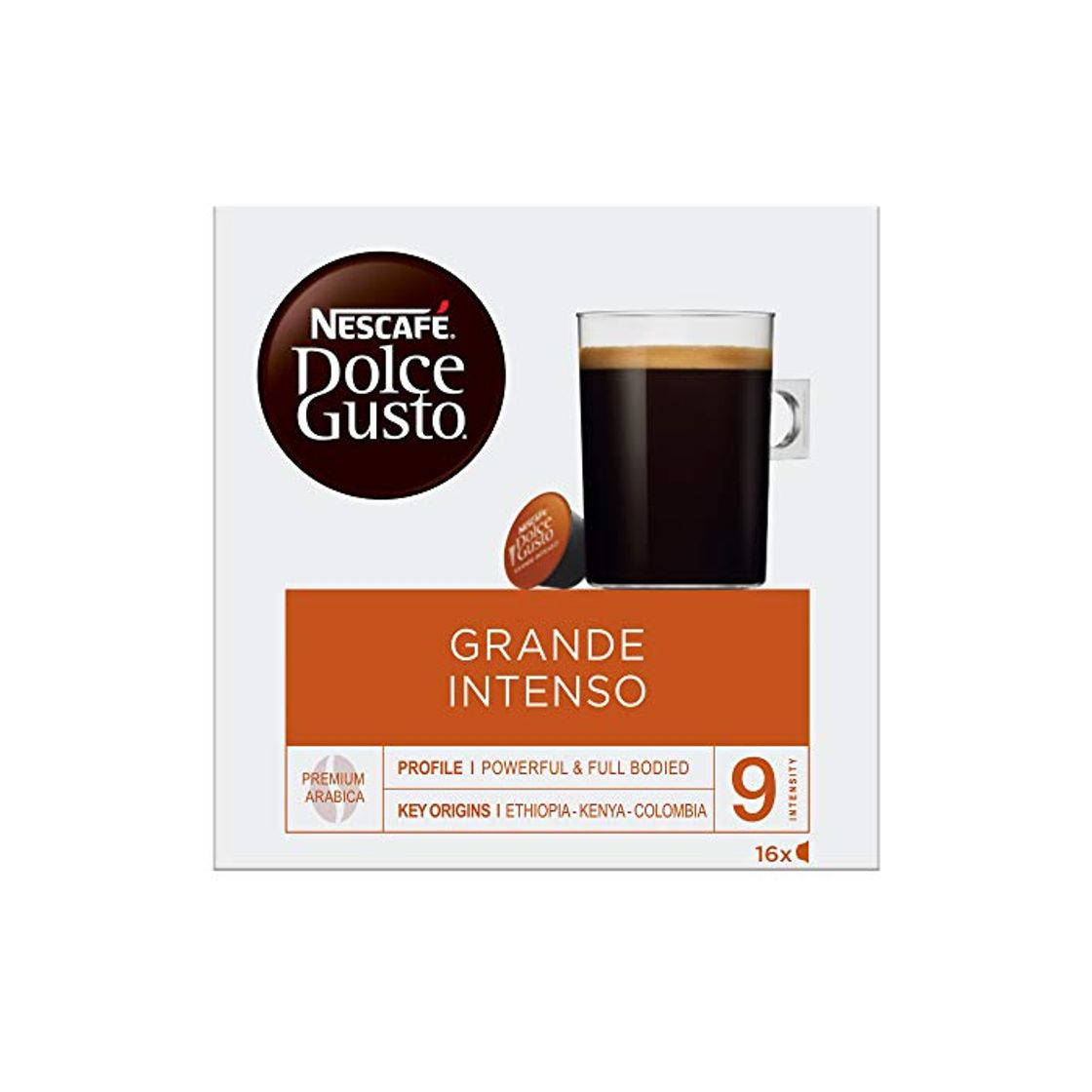 Product NESCAFÉ Dolce Gusto Cápsulas de Café Grande Intenso, Pack de 3 x