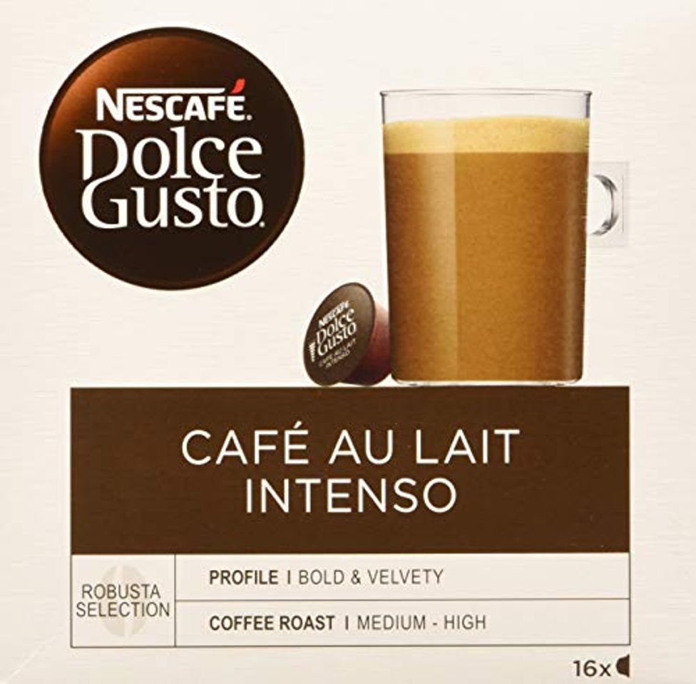 Productos Nescafé Dolce Gusto - Café Con Leche Intenso