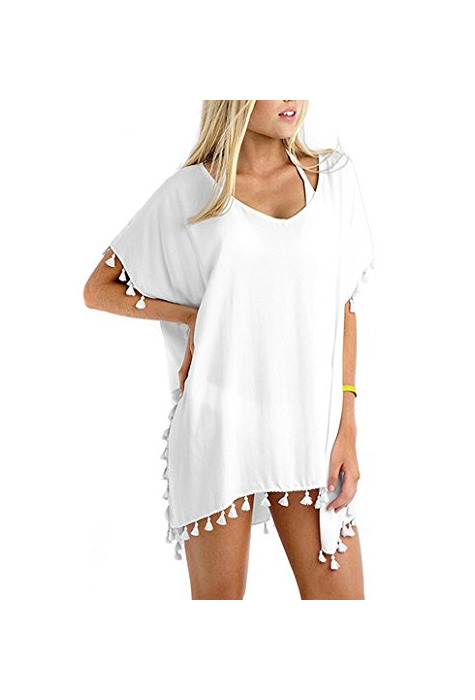 Product Tuopuda Pareo Camisola de Playa para Poner sobre el Bikini y Crear