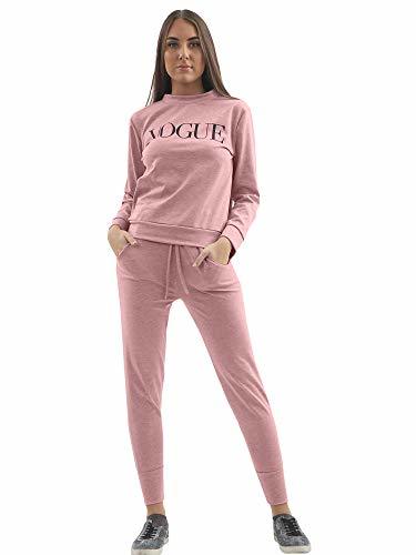 Product Mujer Vogue Impresión y 2 piezas Loungewear Chandal Conjunto completo superior y