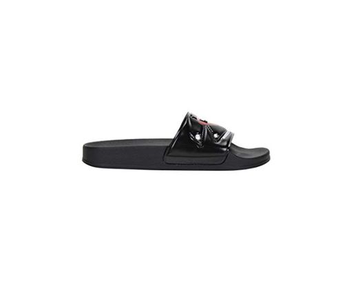 Moschino Couture. MA28172G - Chanclas para Mujer Flip-Flops Negro Size