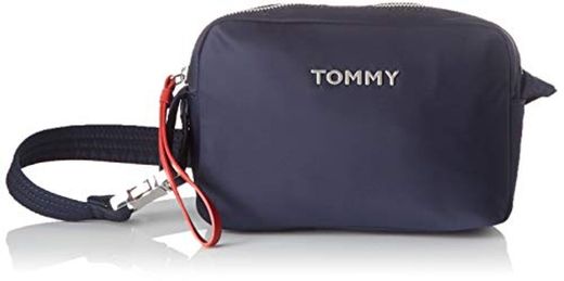 Tommy Hilfiger - Th Nylon Camera Bag, Bolsos bandolera Mujer, Multicolor