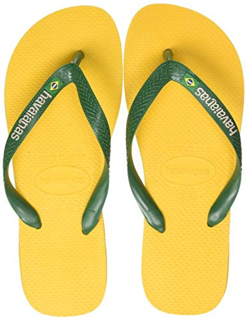 Producto Havaianas Brasil Logo Chanclas Unisex adulto, Amarillo