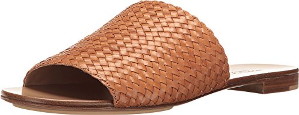 Product Michael Kors Women's Byrne Rattan Woven Leather Sandal