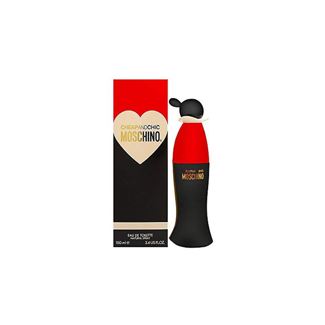 Social Moschino Cheap & Chic - Agua de tocador vaporizador para mujer