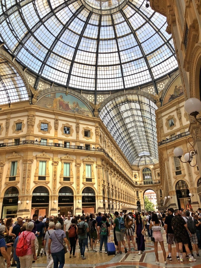 Lugar Galería Vittorio Emanuele II