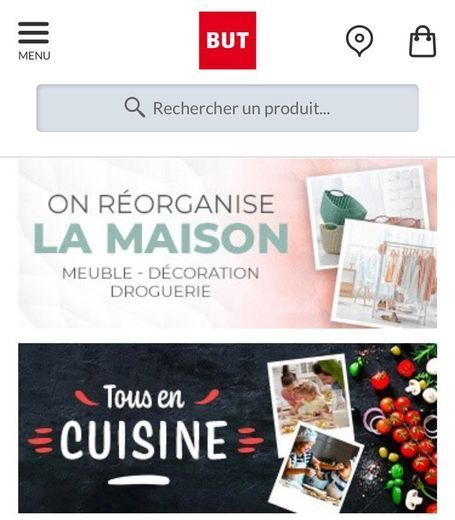 Fashion Magasins BUT : achat meubles (canapé, lit, matelas, table, salon et ...